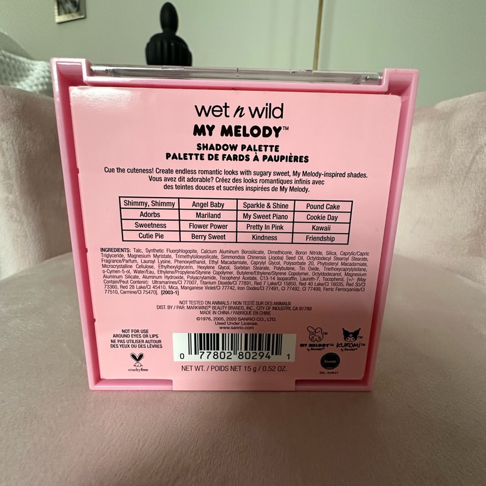 My melody x wet n wild eyeshadow palette - Picture 3 of 3